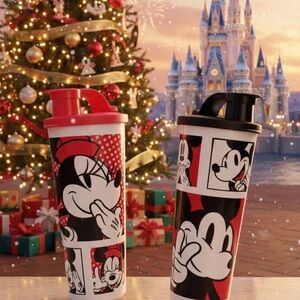 Disney Mickey and Minnie Mouse Tumblers Set of 2